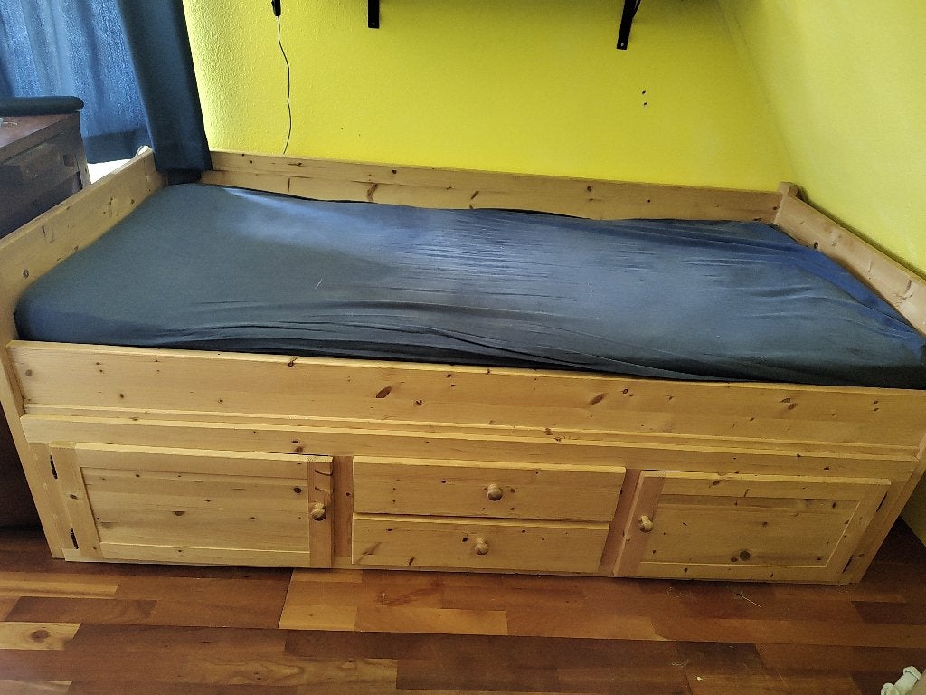 Kinderbed, Ophalen, Gebruikt, 180 cm of meer, 100 cm of meer