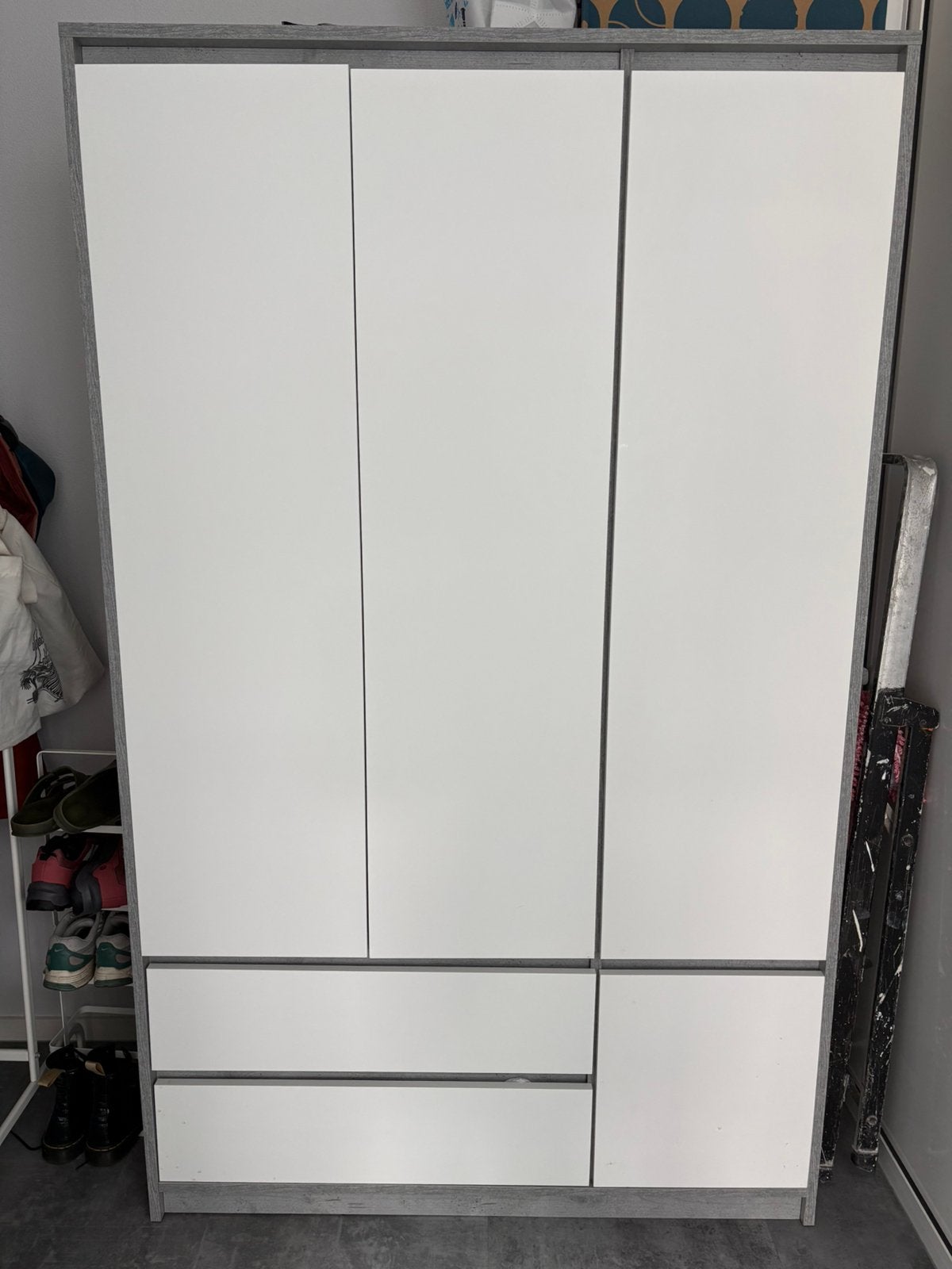 JYSK Wardrobe, Ophalen, 100 tot 150 cm, Eikenhout, Zo goed als nieuw