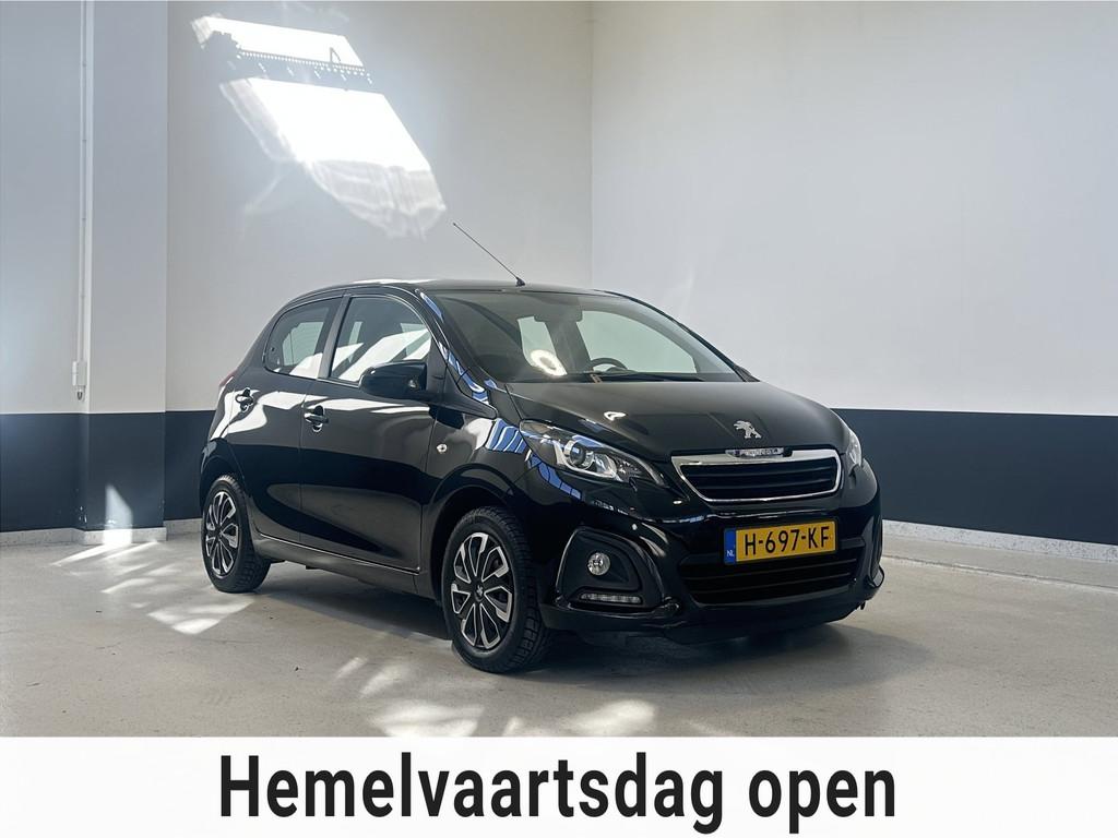 Peugeot 108 1.0 e-VTi Blue Lease | NL | 1 Eig | Airco | C.V, Stof, Gebruikt, 4 stoelen, Zwart