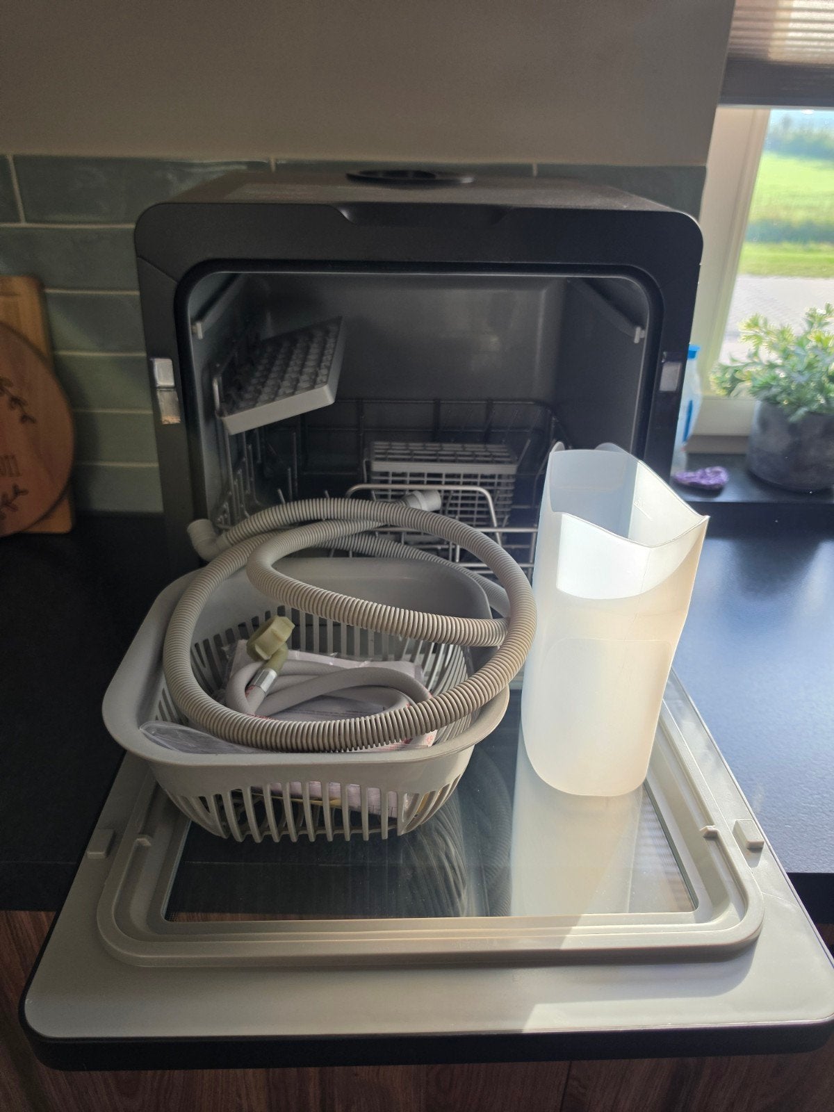 Ventux Mini Vaatwasser met Waterreservoir - 4-6 Couverts, Ophalen, Minder dan 10 liter, Zo goed als nieuw, Vrijstaand