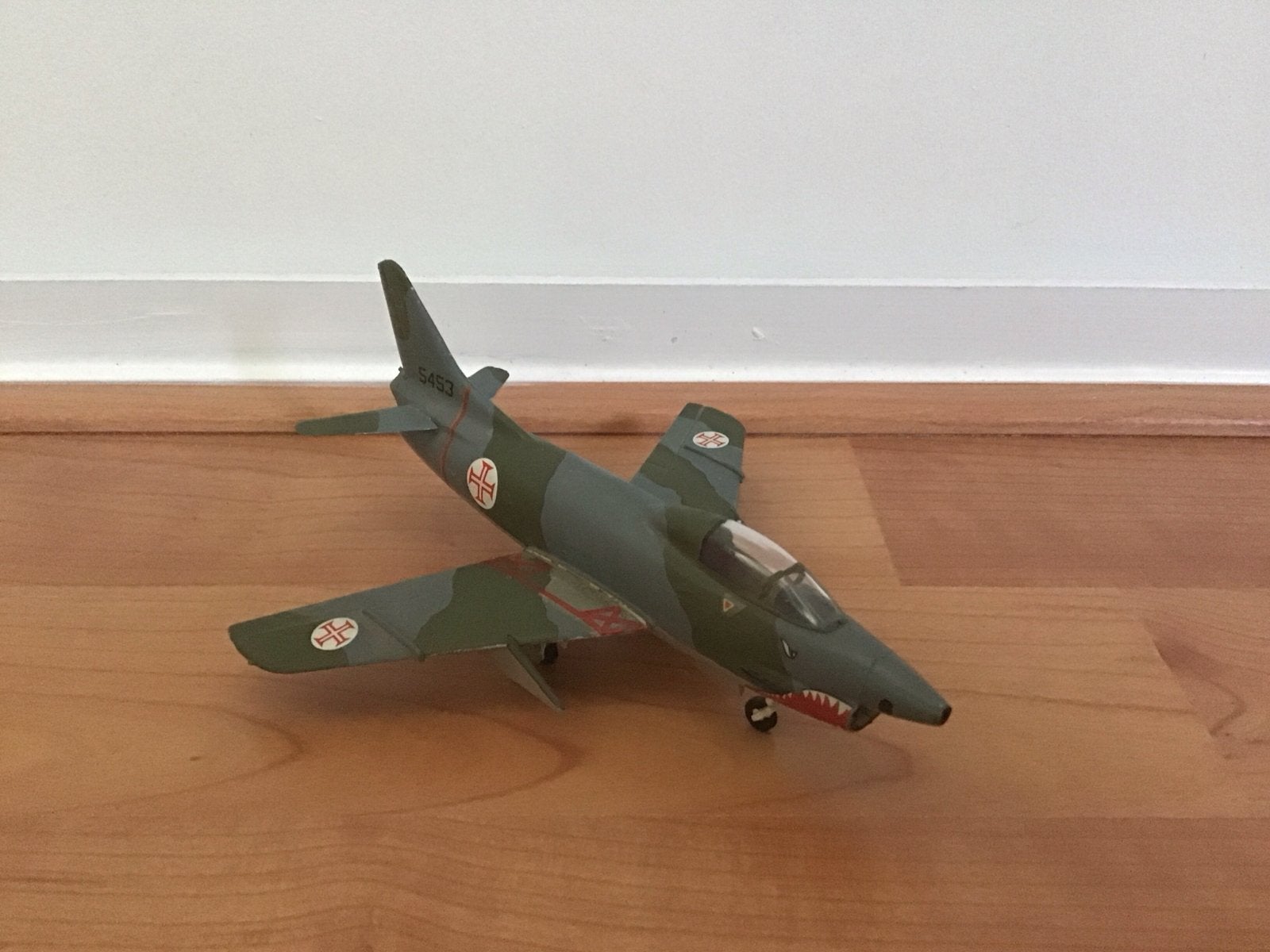 Gedetailleerd modelvliegtuig: Fiat G91, Overige merken, 1:72 tot 1:144, Gebruikt, Ophalen of Verzenden