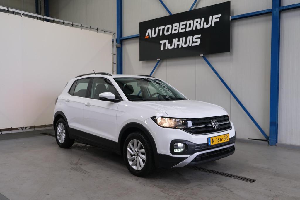 Volkswagen T-Cross 1.0 TSI Life Automaat - N.A.P. Airco, Cru, T-Cross, Gebruikt, Euro 6, Wit