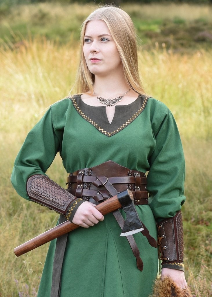 larp,polsbeschermers,leder,middeleeuws,bracer,bracers, Ophalen of Verzenden, Nieuw, Accessoires