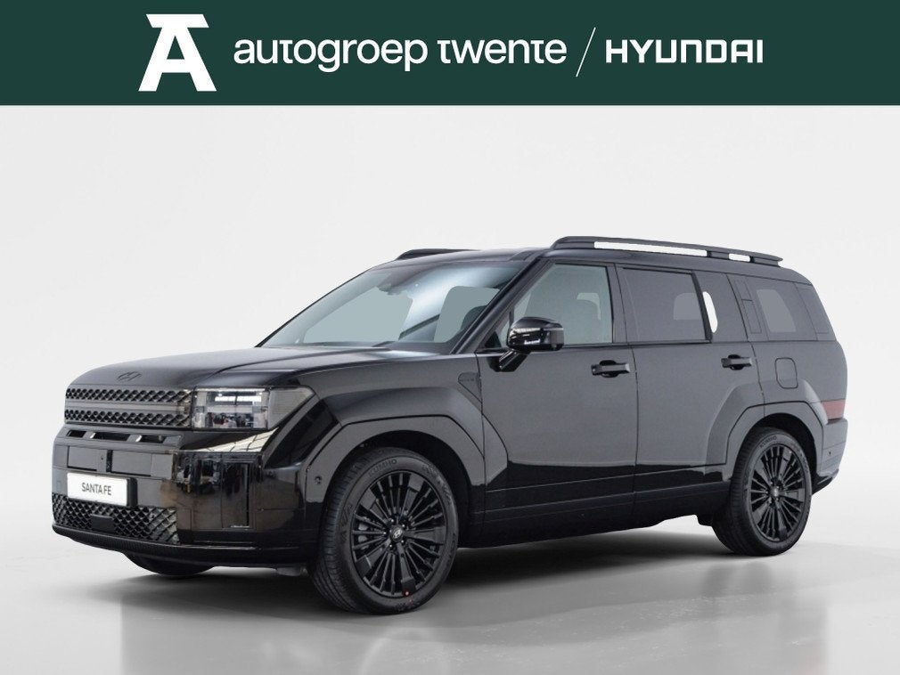 Hyundai Santa Fe 1.6 T-GDI PHEV Black Line | 7-zits | 360 ca, Auto's, Gebruikt, 4 cilinders, 2065 kg, 7 stoelen