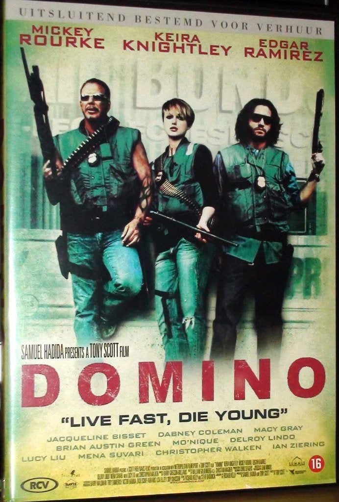 dvd domino, Vanaf 16 jaar, Ophalen of Verzenden, Zo goed als nieuw