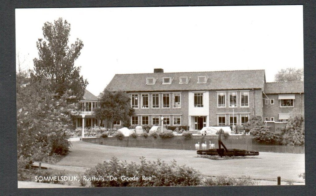 Oude Ansicht - SOMMELSDIJK - Rusthuis De Goede Ree - ZH., Ophalen of Verzenden, 1940 tot 1960, Ongelopen, Zuid-Holland