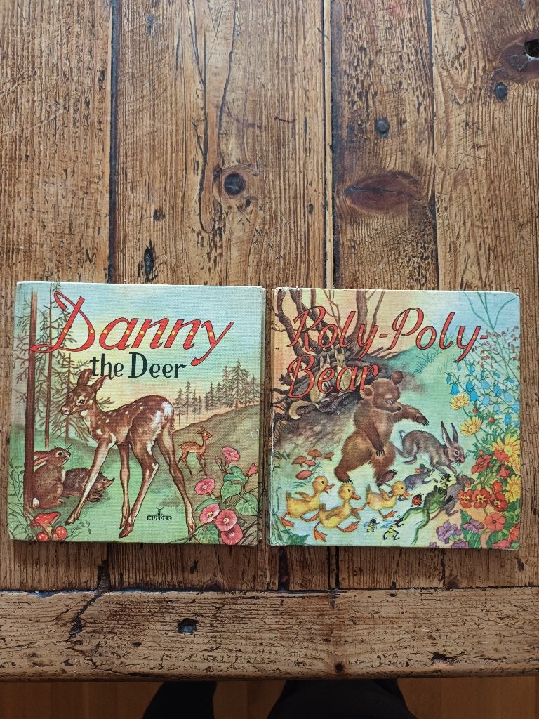 2x Kinderboekje: Roly- Poly Bear & Danny the Deer// ENGELS, Ophalen of Verzenden, Gelezen, Fictie
