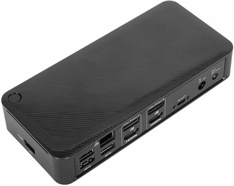 Targus USB-C Dual 4K Dock 100W USB-hub, Computers en Software, Ophalen of Verzenden, Nieuw, USB-hub, Harde schijf