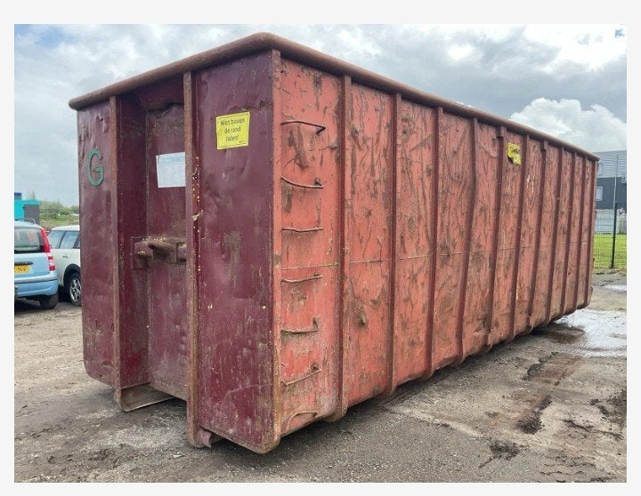 Haakarm Gebruikte Afzetcontainer - 45m³, Ophalen of Verzenden