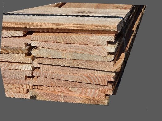 45 planken Douglas Zweeds rabat 1.50 meter lang – nr: TP165, Ophalen, Nieuw, Minder dan 180 cm, Planken