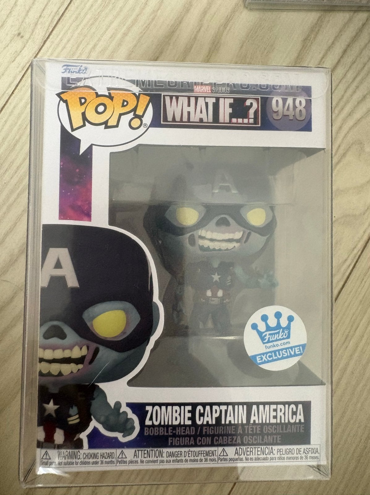 Funko Pop! Zombie Captain America #948 - What If...?, Ophalen of Verzenden, Nieuw