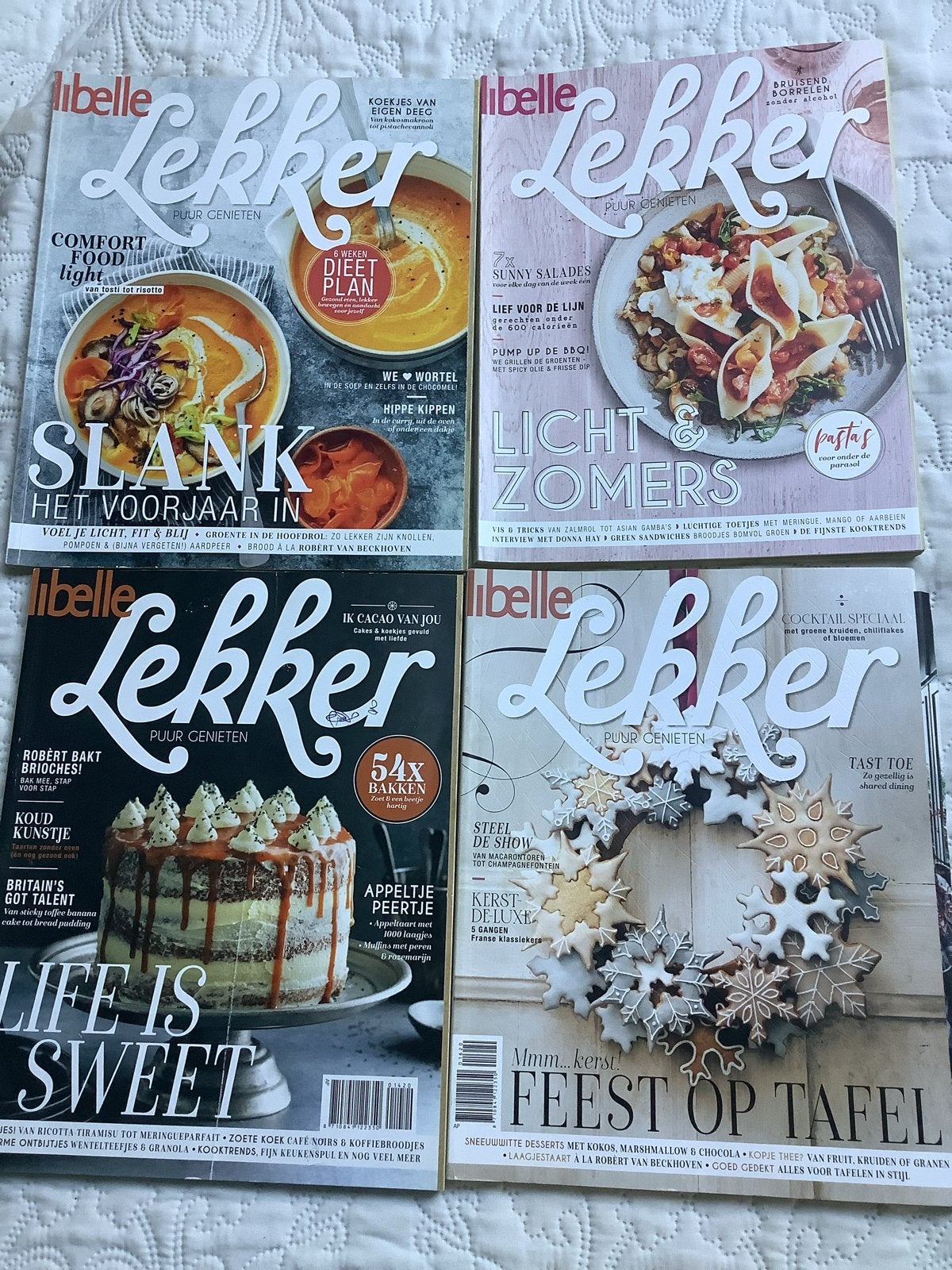 Libelle Lekker kooktijdschriften - 4 stuks, Boeken, Ophalen of Verzenden, Zo goed als nieuw, Voorgerechten en Soepen