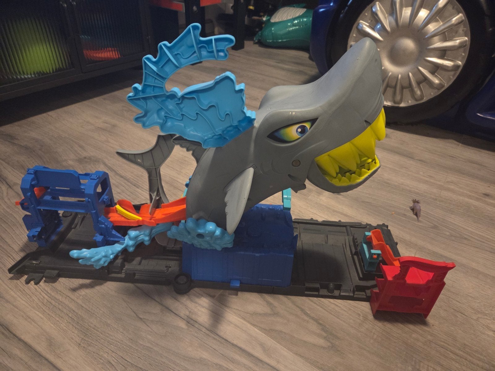 Hot Wheels Haai Aanval Speelset, Ophalen of Verzenden, Gebruikt, Jongen of Meisje