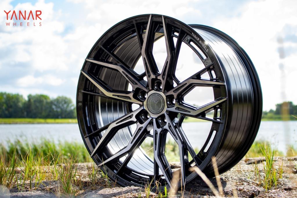 YANAR AMS-020 20 INCH 5X112 AUDI A5 A6 BMW 3 4 5 SERIE, 255 mm, Velg(en), Nieuw, Ophalen of Verzenden