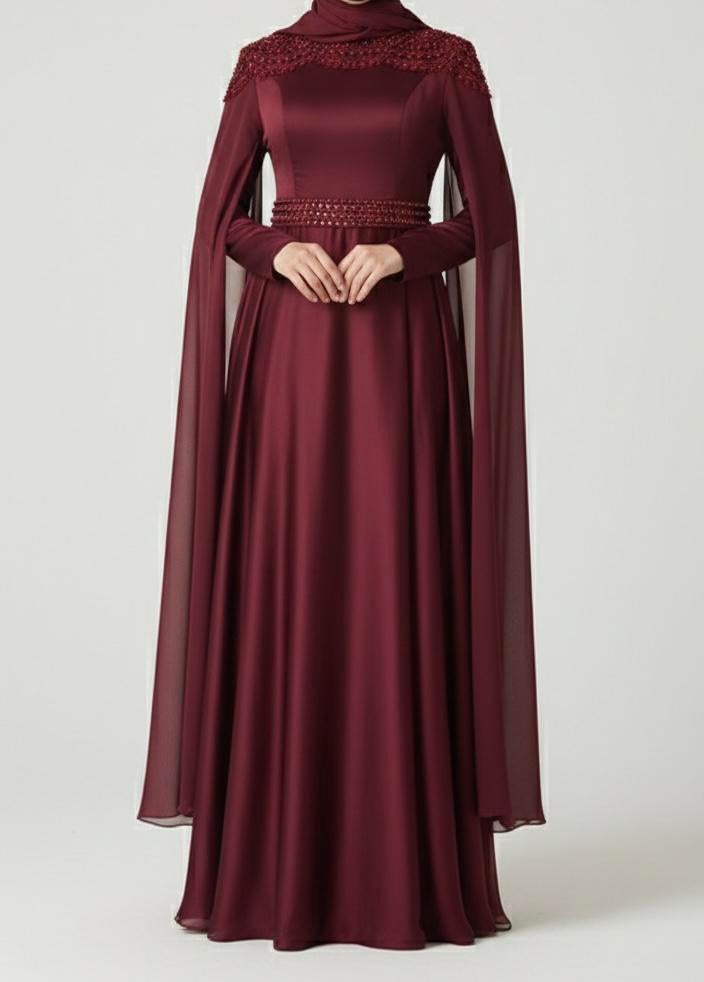 Rood avond jurk henna jurk kina, Galajurk, Ophalen of Verzenden, Zo goed als nieuw, Maat 34 (XS) of kleiner