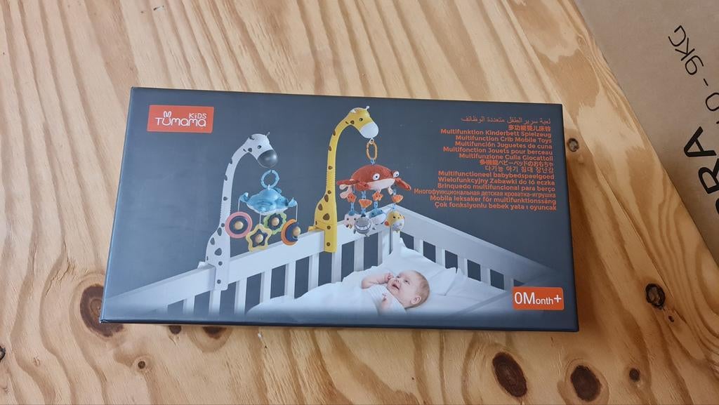 Tumama Muziekmobiel met Afstandsbediening, Ophalen, Zo goed als nieuw, Mobiel, Met geluid