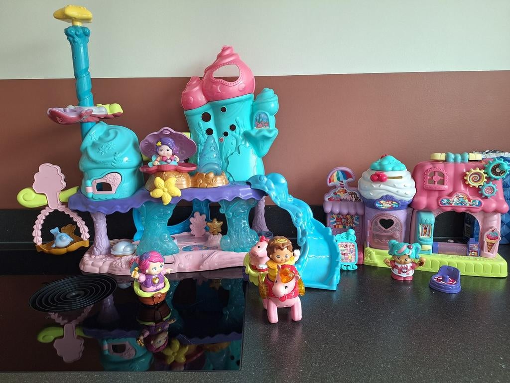 VTech Speelset Vrolijke Vriendjes, Kinderen en Baby's, Speelgoed | Vtech, Gebruikt, Ophalen of Verzenden