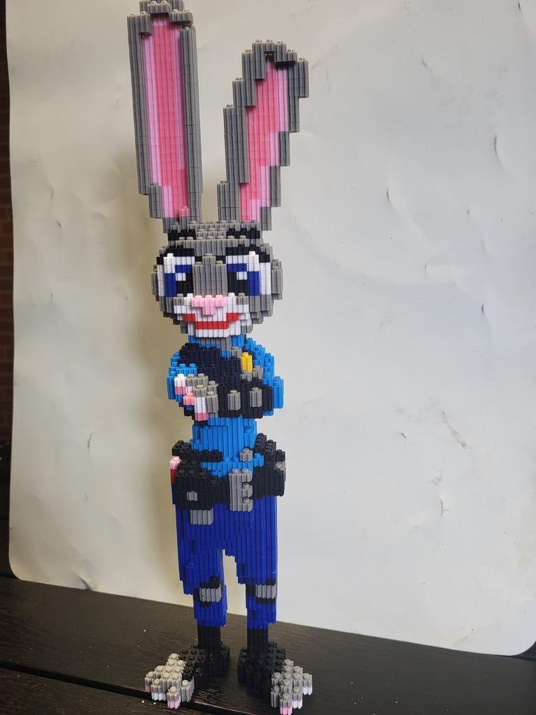 Abrick Bouwset - Judy Hopps Zootopia, Kinderen en Baby's, Speelgoed | Bouwstenen, Ophalen of Verzenden, Zo goed als nieuw, Abrick