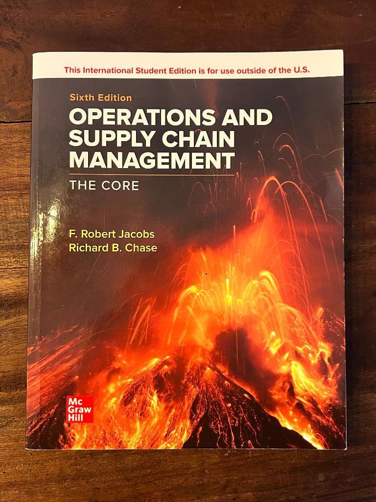 Supply Chain Management SBN: 978-1-265-0768205, Boeken, Ophalen of Verzenden, Beta, Zo goed als nieuw, HBO