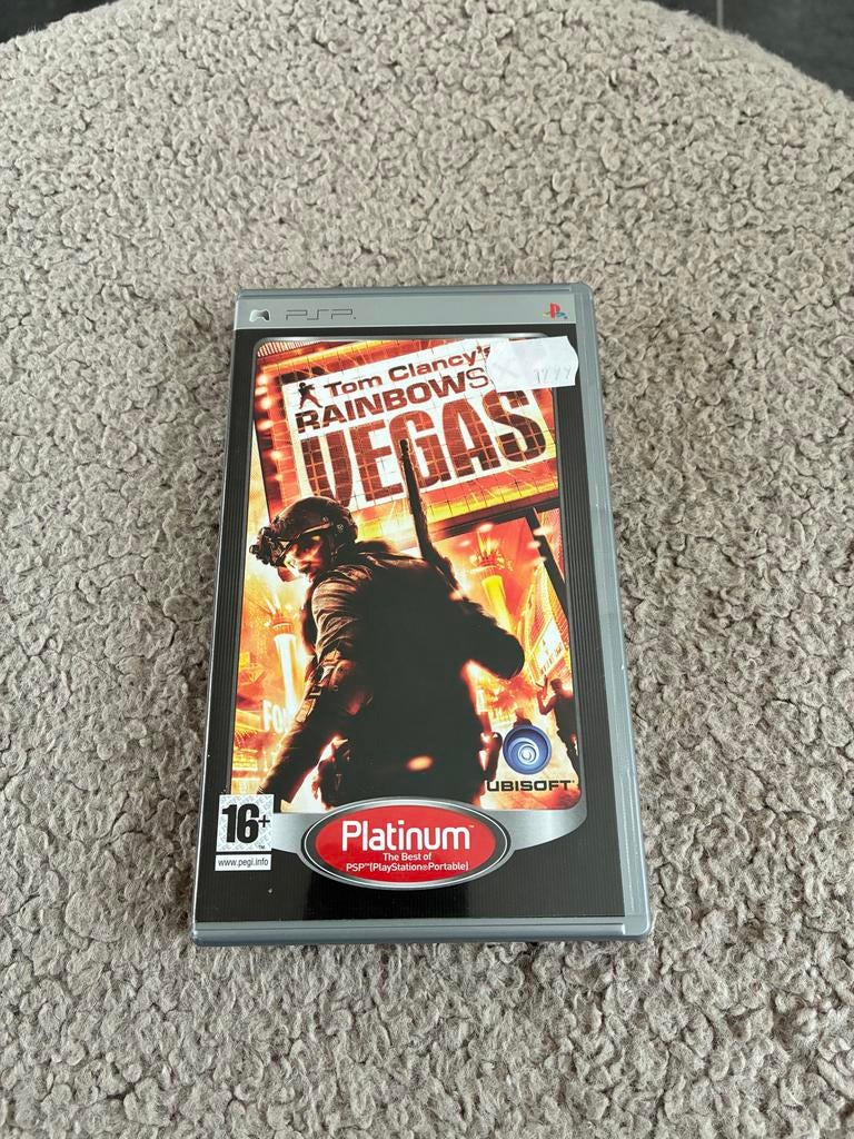 PSP - Rainbow Six Vegas, Spelcomputers en Games, Games | Overige, Gebruikt, Shooter, 1 speler, Vanaf 16 jaar, Online, Verzenden
