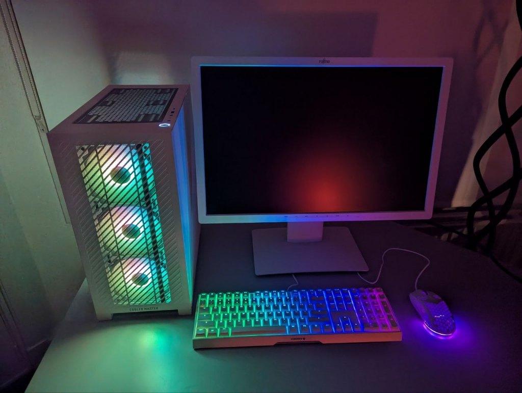 Nieuwe Game PC Ryzen 5, 16GB DDR4, RTX 5050 8GB DDR6, Win11, Virtual Reality, Nieuw, AMD Ryzen 5, SSD