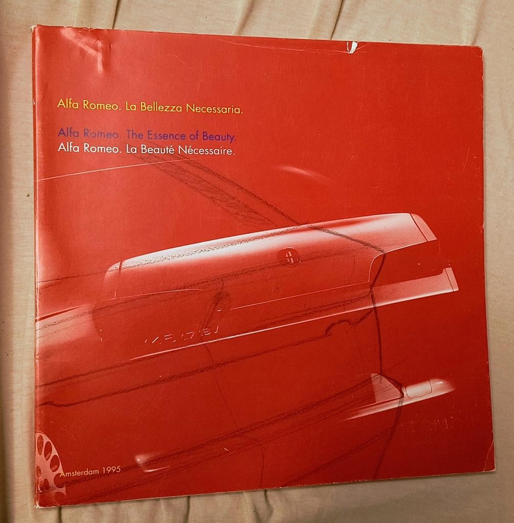 Alfa Romeo Brochure - Zeldzaam!, Ophalen of Verzenden, Gelezen, Alfa Romeo, Onbekend