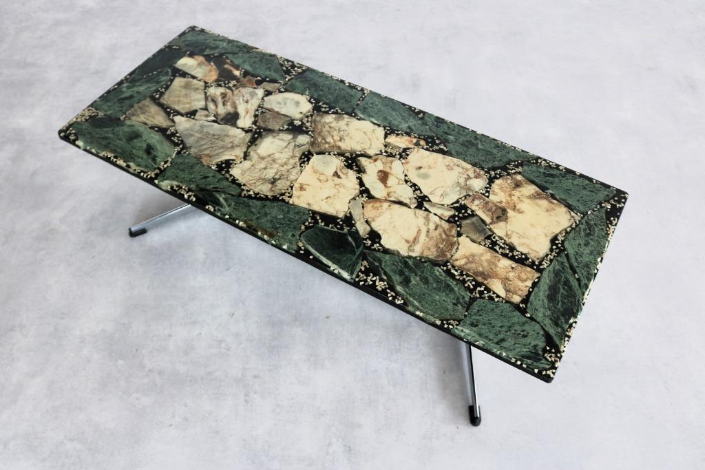vintage salontafel | tafel | jaren 60, Ophalen of Verzenden, Gebruikt, Overige materialen