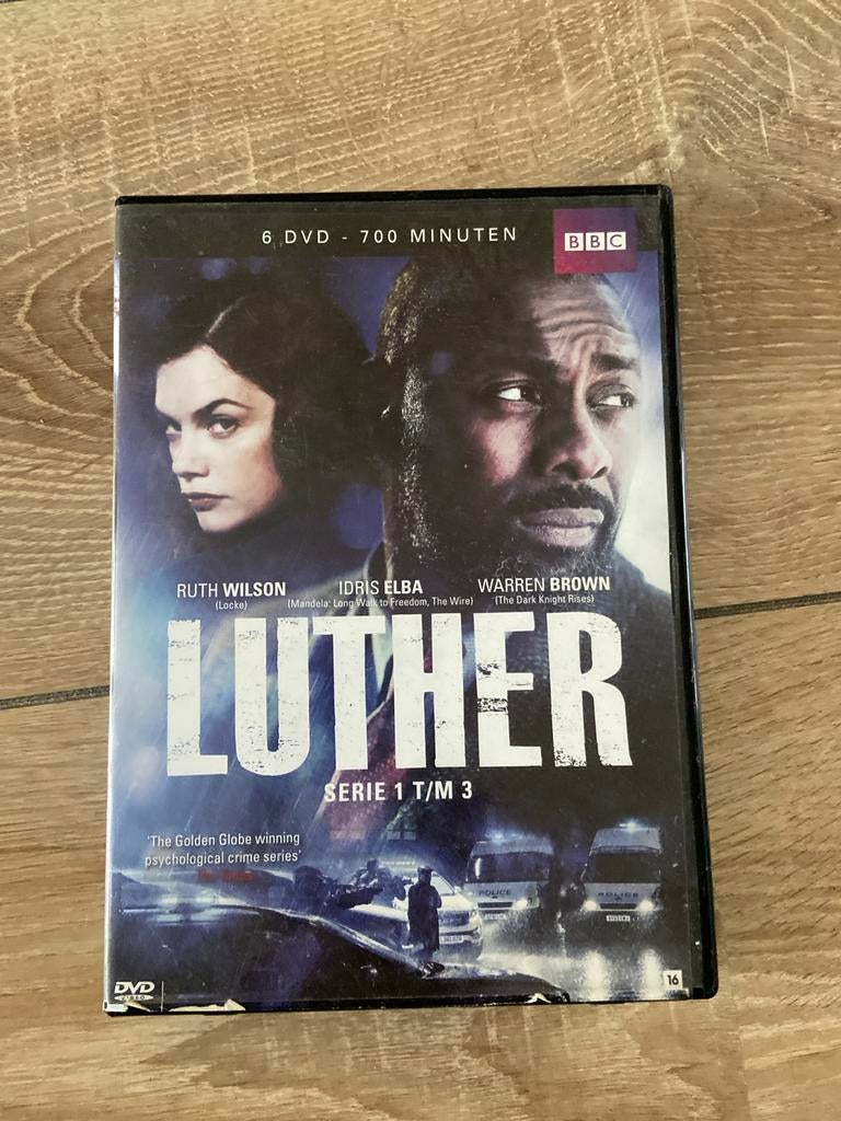 Luther Serie 1 T/M 3 - 6 DVD Boxset, Ophalen, Vanaf 16 jaar, Boxset, Zo goed als nieuw