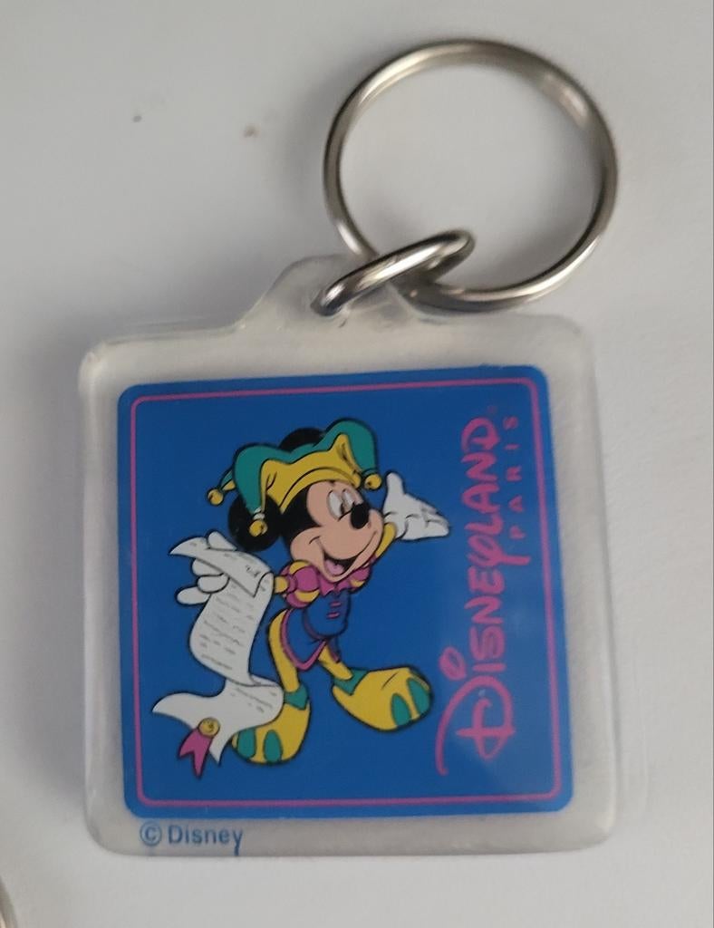Disneyland Paris Sleutelhanger Mickey Mouse, Ophalen of Verzenden, Zo goed als nieuw, Overige typen