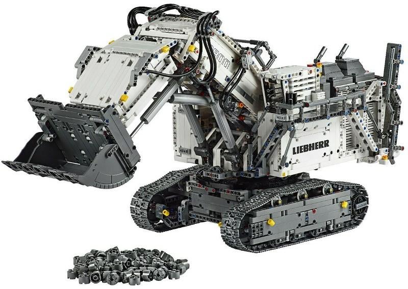 Lego Technic 42100 Liebherr R 9800 - Compleet, Ophalen, Zo goed als nieuw, Complete set, Lego