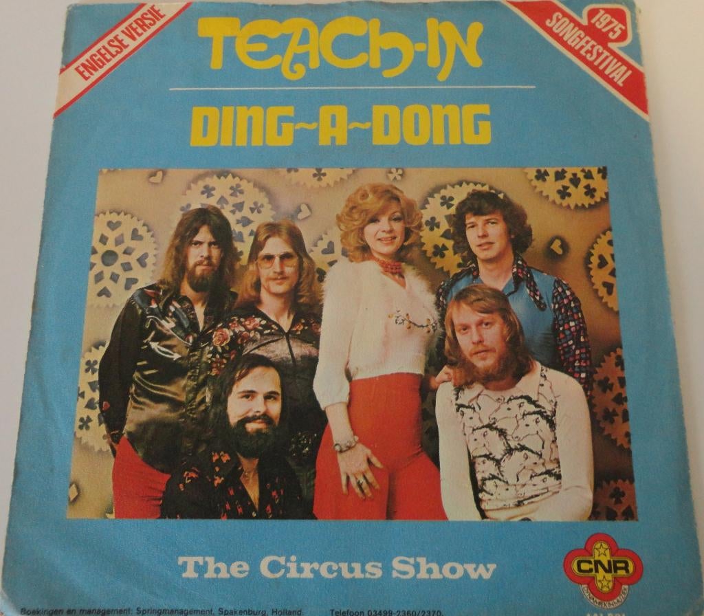 Teach - In > Ding a Dong, Ophalen of Verzenden, Gebruikt, 7 inch, Single