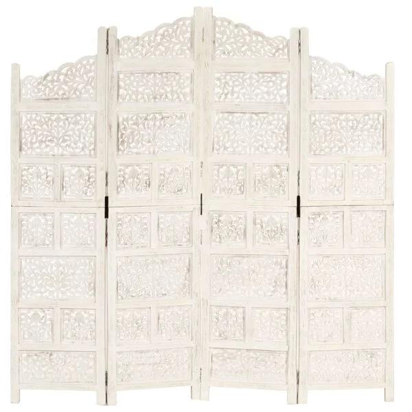 Handgesneden kamerscherm/roomdivider - 160x165 cm, Ophalen of Verzenden, Zo goed als nieuw