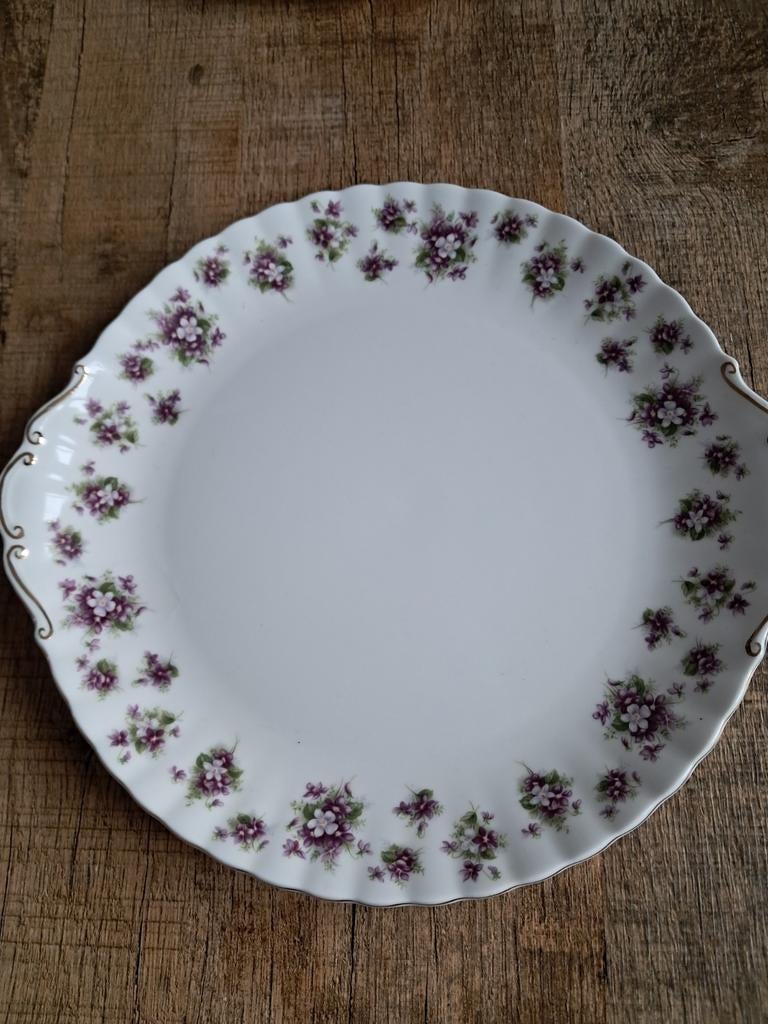 Royal Albert Vlaai schotel, Ophalen