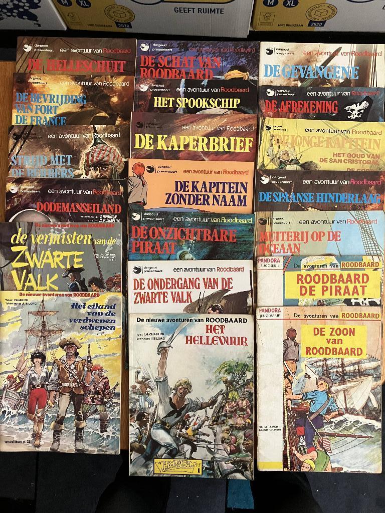 Roodbaard 20 Stripboeken, Boeken, Stripboeken, Meerdere stripboeken, Ophalen of Verzenden, Gelezen