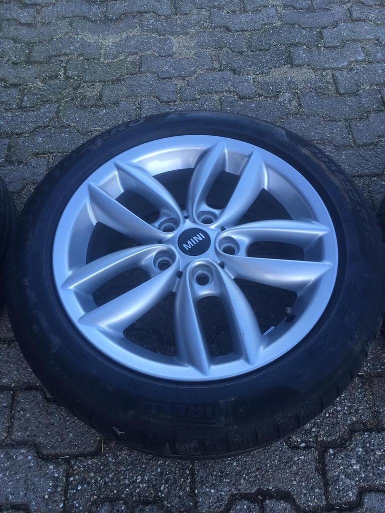 Originele Lichtmetalen Mini Velgen 7Jx17 EH2+, Gebruikt, Banden en Velgen, 17 inch, Personenwagen