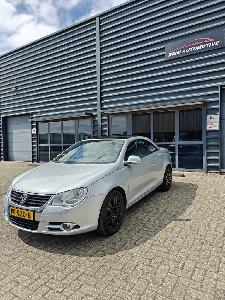 Volkswagen Eos 1.4 TSI 90KW 2008 Grijs 1jaar APK/CABRIO, Voorwielaandrijving, 15 km/l, 4 cilinders, 4 stoelen