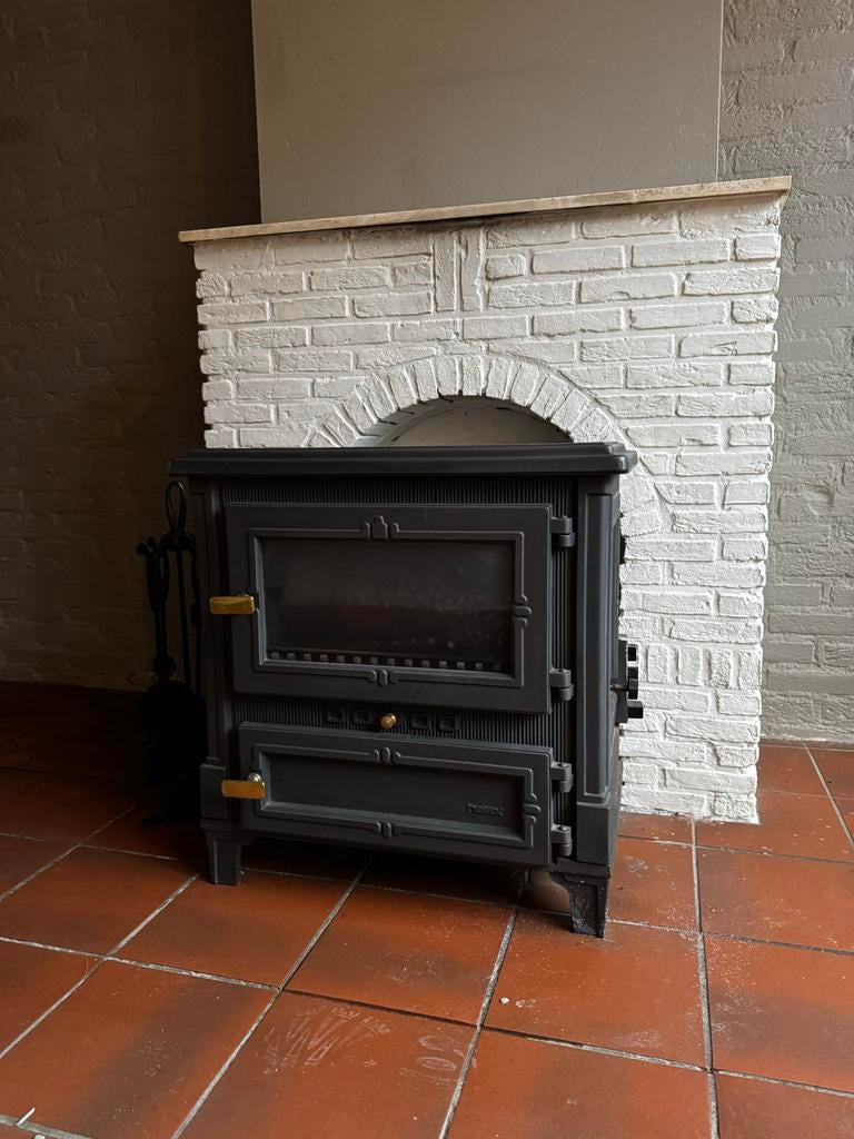 Gaskachel / Gashaard - Sfeervolle warmte, Ophalen, Gebruikt, Gas, Vrijstaand