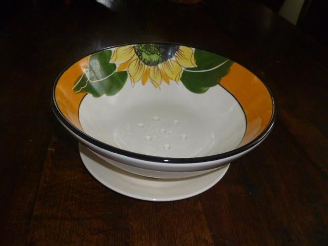 fruitttest zonnebloem, Huis en Inrichting, Keuken | Servies, Nieuw, Ophalen of Verzenden, Schaal of Schalen, Overige stijlen