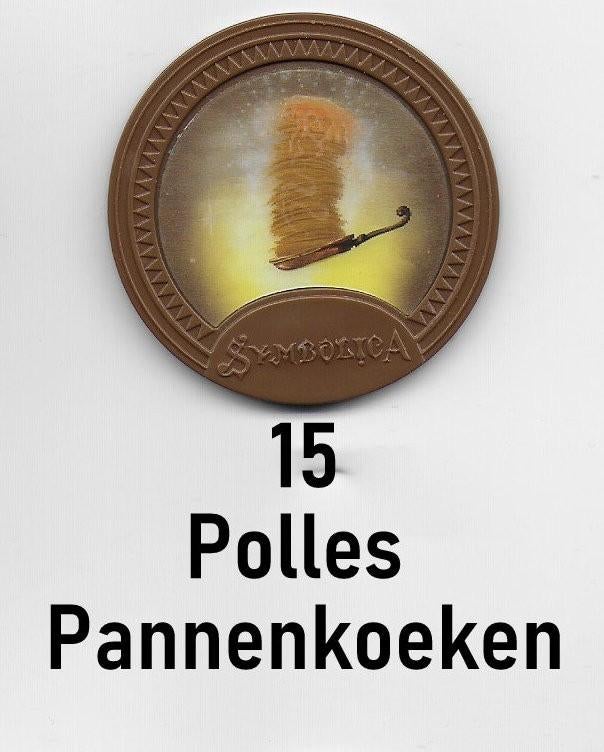 Emte Efteling medaillon nr 15 Polles Pannenkoeken, Ophalen of Verzenden, Zo goed als nieuw, Beeldje of Poppetje