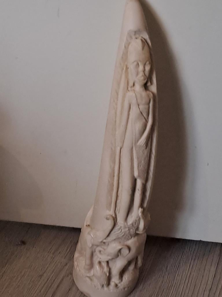 spek steen olifanten tant, Antiek en Kunst, Ophalen of Verzenden
