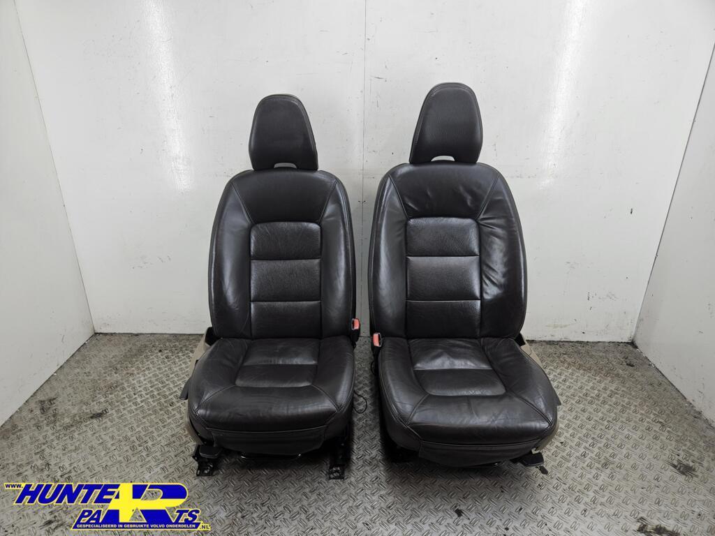 Bekleding set bruin leder Volvo XC70 III ('07-'17), Auto-onderdelen, Interieur en Bekleding, Gebruikt, Ophalen of Verzenden, Volvo