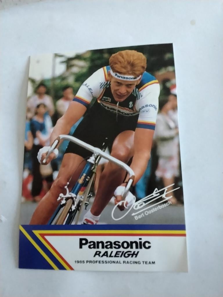 BERT OOSTERBOSCH. PANASONIC RALEIGH  1985, Ophalen of Verzenden, Nieuw, Overige typen