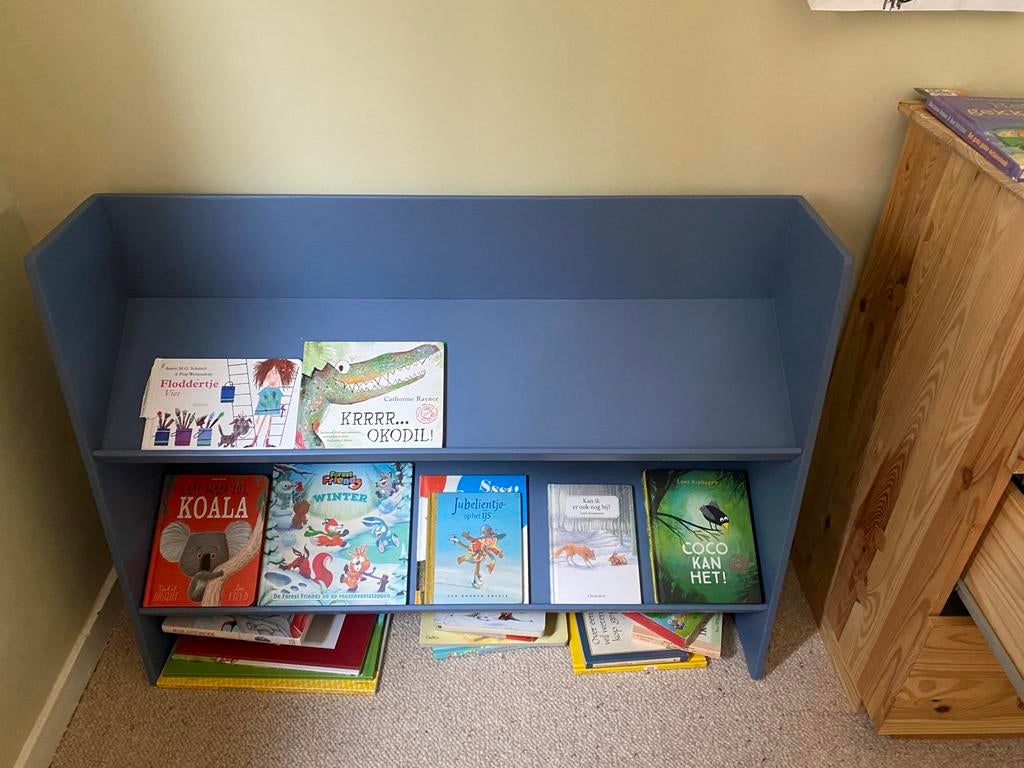 Boekendisplay, boekenrekje, montessori boekenkast, Ophalen, Gebruikt, 50 tot 100 cm, Minder dan 25 cm