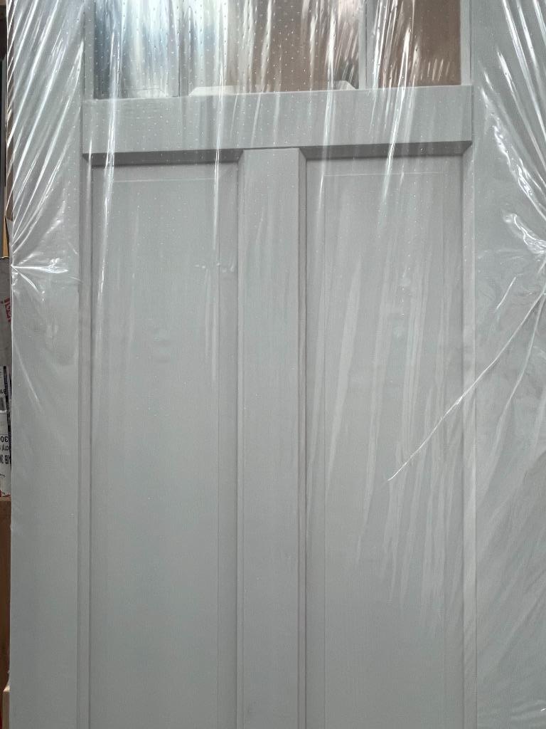 88x231,5cm Binnendeur opdek L incl glas CD7, Ophalen, 80 tot 100 cm, Binnendeur, Nieuw