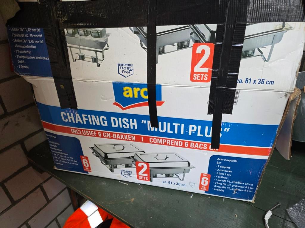 ARO Chafing Dish Multi Plus - 1x Gebruikt, Ophalen of Verzenden, Gebruikt