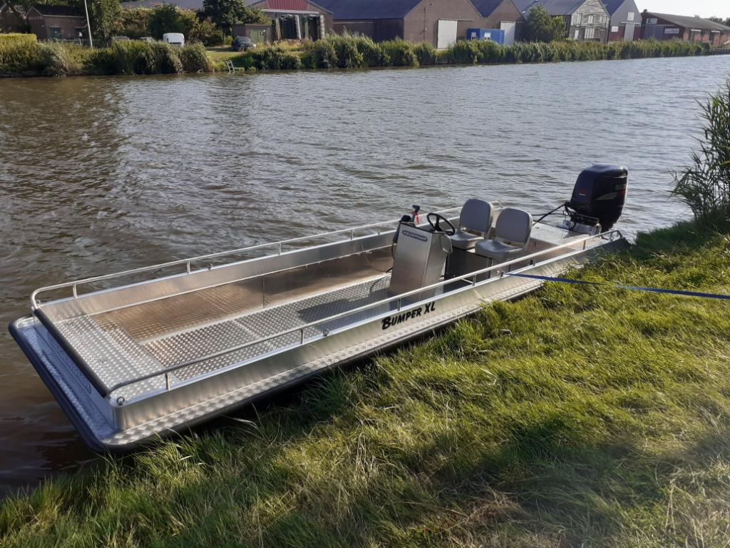 Nieuw Aluminium boot Bumper XL zelflozend 6 meter, Watersport en Boten, Benzine, Ophalen, 70 pk of meer, Nieuw