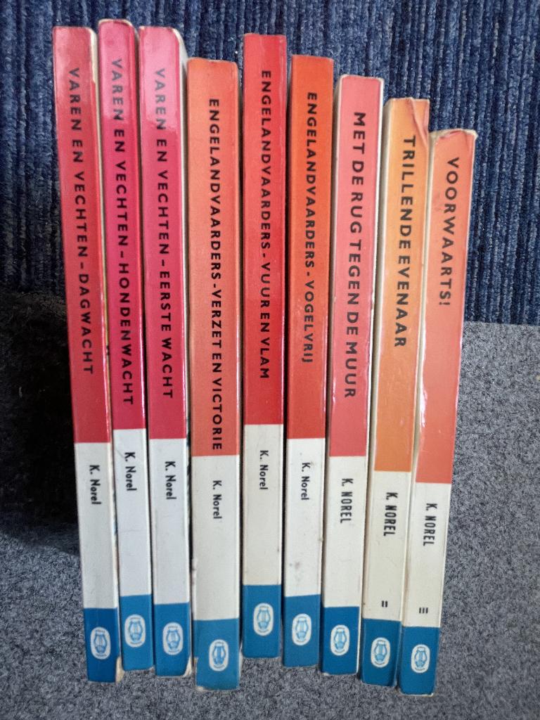K Norel boeken, Ophalen of Verzenden, Algemeen, K. Norel, Tweede Wereldoorlog