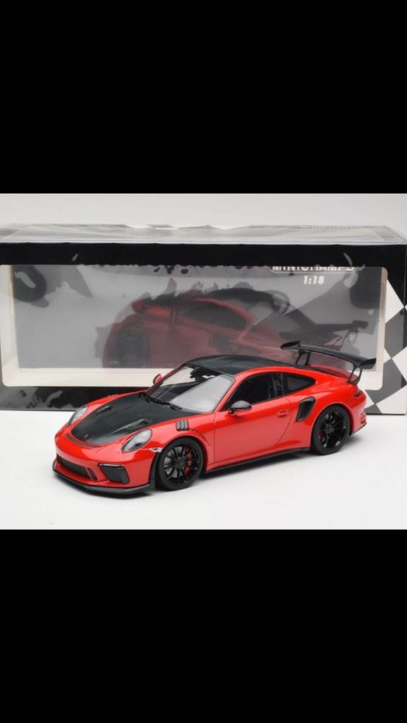 Porsche 911 GT3 Minichamps 1/18 -uniek voor jouw Verzameling, Ophalen of Verzenden, Nieuw, Auto, MiniChamps