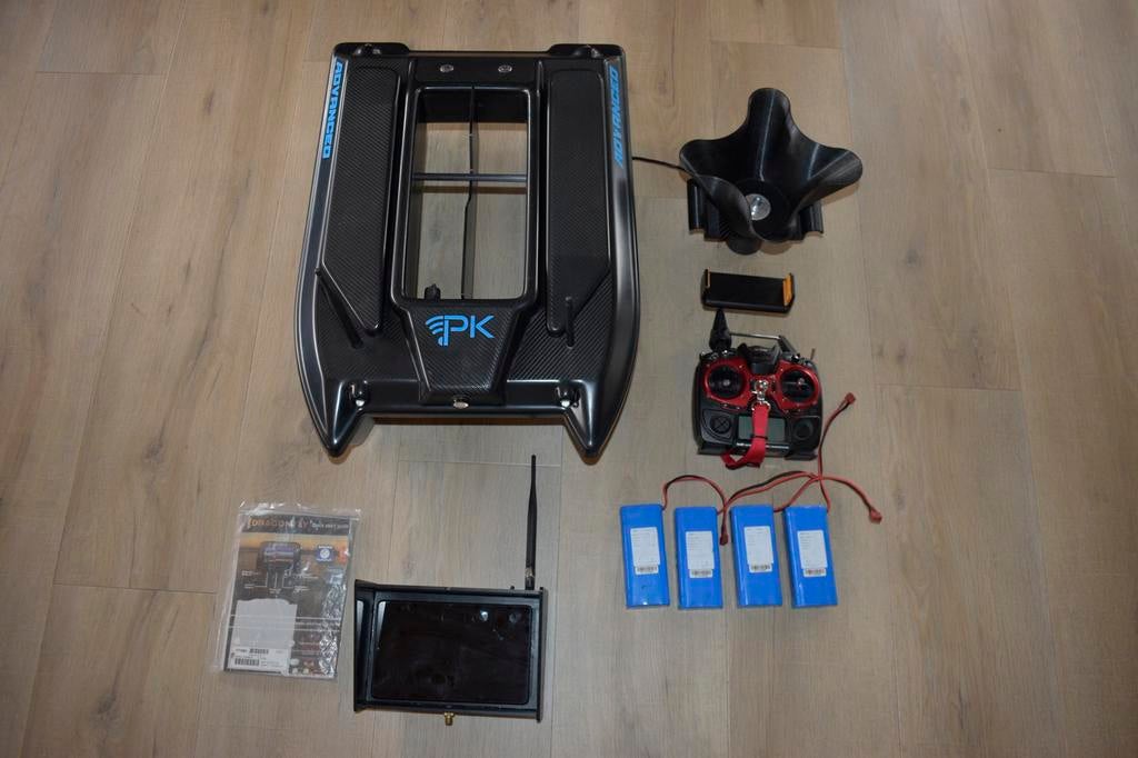 PK advanced voerboot GPS, DRAGONFLY 5 PRO, AUTOPILOT, Watersport en Boten, Hengelsport | Karpervissen, Ophalen, Zo goed als nieuw