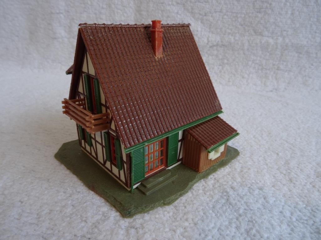 Vollmer / Kibri Huisje 2, Hobby en Vrije tijd, Modeltreinen | H0, Overige merken, Gelijkstroom of Wisselstroom, Brug, Tunnel of Gebouw